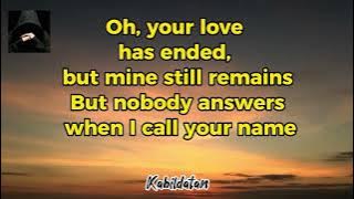 WHEN I CALL YOUR NAME by Vince Gill (lyrics)