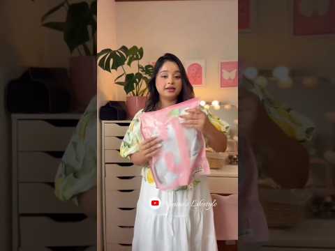 অনলাইন থেকে নিজের জন্য কী কী শপিং করলাম 🥰🥰mini vlog #vlog #shorts