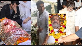 Nana Patekar's funeral! Anil Kapoor, Akshay Kumar, and Bachchan: Bollywood celebrities weeping at...
