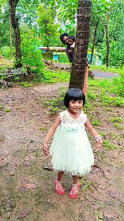 പപ്പാനെയും അനിയനേയും ലാസ്റ്റ് കണ്ടപ്പോൾ ചിന്നുക്കുട്ടിയുടെ ആ ഓട്ടം 🥰 #song #music #malayalamsongs