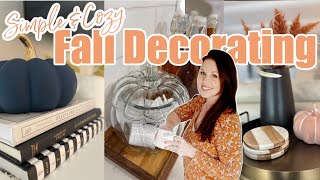 IT'S TIME!!! SIMPLE & COZY 2022 FALL CLEAN + DECORATE | FALL DECOR IDEAS