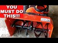 YOU STORED YOUR SNOWBLOWER WRONG!! | 3 TIPS To Keep it Running for YEARS