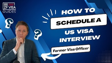 Former Visa Officer shows you how to schedule a US visa interview!