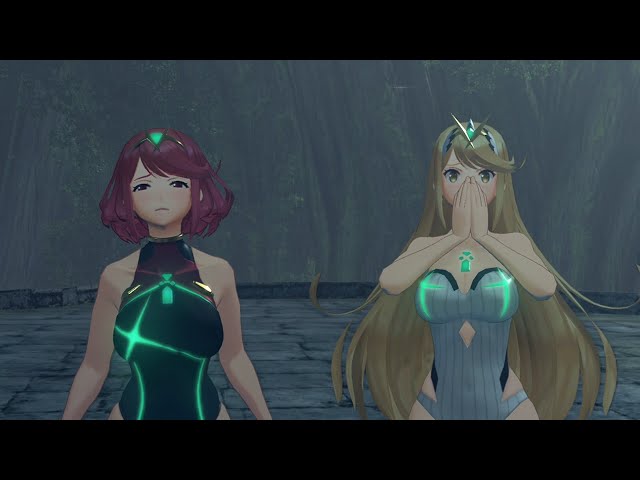 Rex Tells Pyra and Mythra To Join Him (Japanese) | Xenoblade Chronicles 2 class=