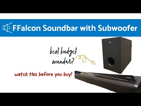 Review of FFalcon 2.1 Ch Soundbar with Wireless Subwoofer