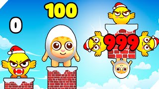 ЭВОЛЮЦИЯ РАЗБИВАНИЯ ЯИЦ ГОЛОВОЛОМКА! Draw To Crash Smash Angry Egg