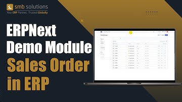 How to Create a New Sales Order in ERP? ERPNext Demo Module