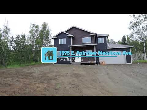 1395 E Fairview Meadows Avenue, Wasilla, AK home video tour