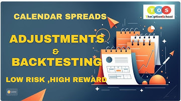 Calendar Spread Strategy Adjustments for Nifty | Low Risk, High Reward Option Setup 🔥