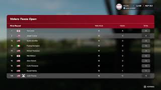PGA TOUR 2K24: Valero Texas Open, First Round-  Full Gameplay