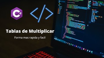✅Tutorial como hacer TABLAS DE MULTIPLICAR en C# consola [2024]