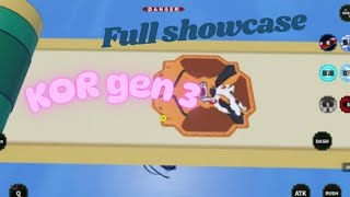 KORAMA GEN - 3 Spirit Full *SHOWCASE* SHINDO LIFE