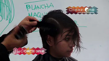 ¿Qué es un corte de pelo en 2 bloques?