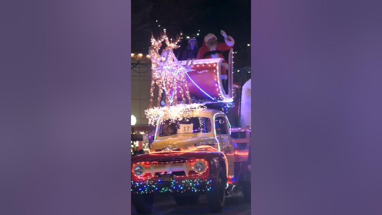 The Annual Parade of Lights in Oroville, California YouTube