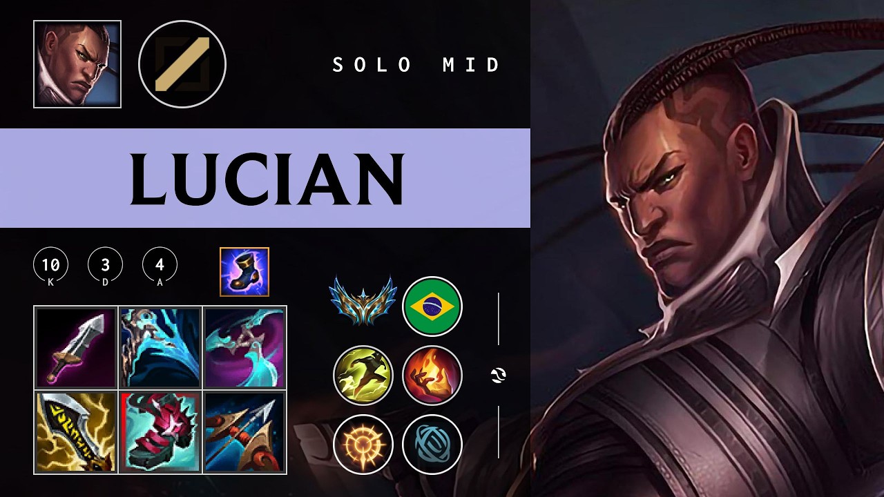 Lucian Mid vs Galio - BR Challenger Patch 26.04
