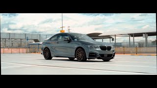 BMW M240i & Custom Exhaust | Vossen Wheels HF2 | 4K |