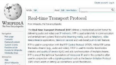 RTP And RTCP Protocol