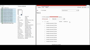 Drag and Drop files to SharePoint