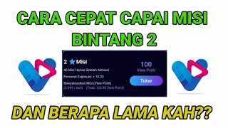 Cara cepat capai misi paket bintang 2 vtube || dinvtuber