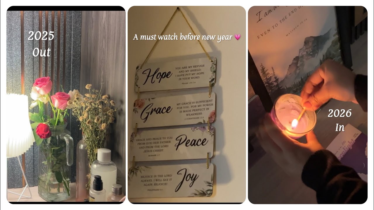 Every End has a New Beginning ✨ Ending 2025 and Prepping for 2026💌