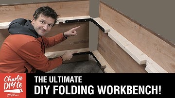 The ULTIMATE DIY Portable HINGED Folding Workbench: Upgrade video 4 of 5