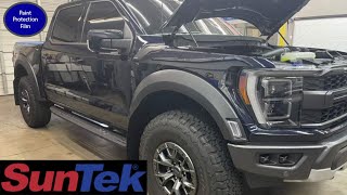 2022 Ford Raptor on 37s (Full Front End in SunTek Reaction Paint Protection Film) by MMChannel 2,045 views 2 years ago 9 minutes, 40 seconds