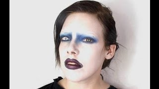 Marilyn Manson inspired makeup...