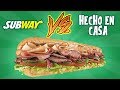 SUBWAY vs HECHO EN CASA | EL GUZII