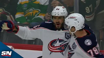 Blue Jackets' Kirill Marchenko Nets Fourth Career Hat Trick