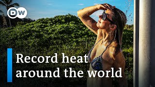 El Nino, fires, global warming gang up to make hottest month on record | DW News