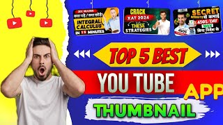 Top 5 Best thumbnail maker software for mobile🤯😱(2025) YouTube thumbnail kaise banaye!! #newtrick screenshot 4