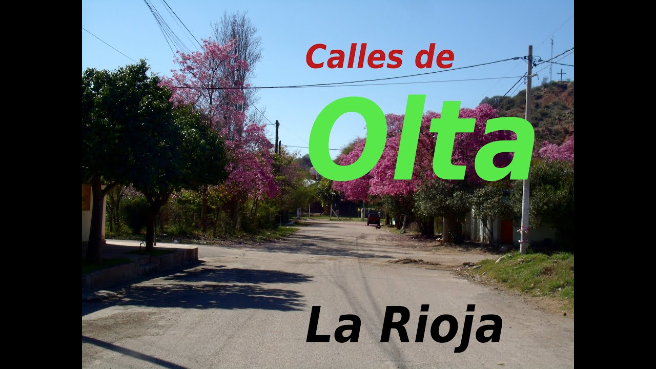 Calles de Olta, La Rioja, Argentina