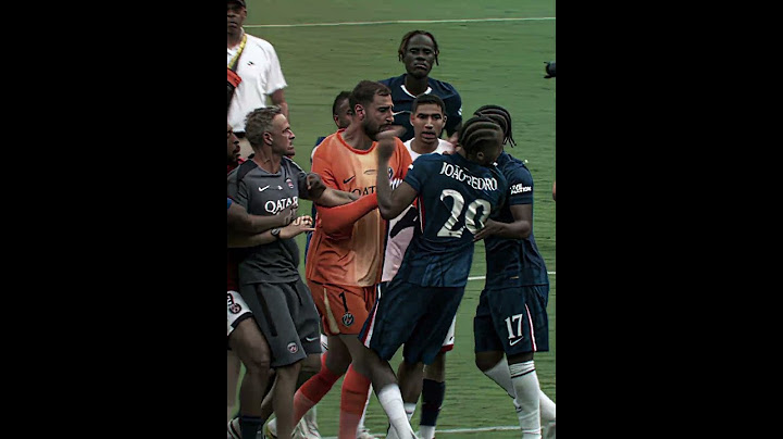 Psg Vs Chelsea Fight 🤯