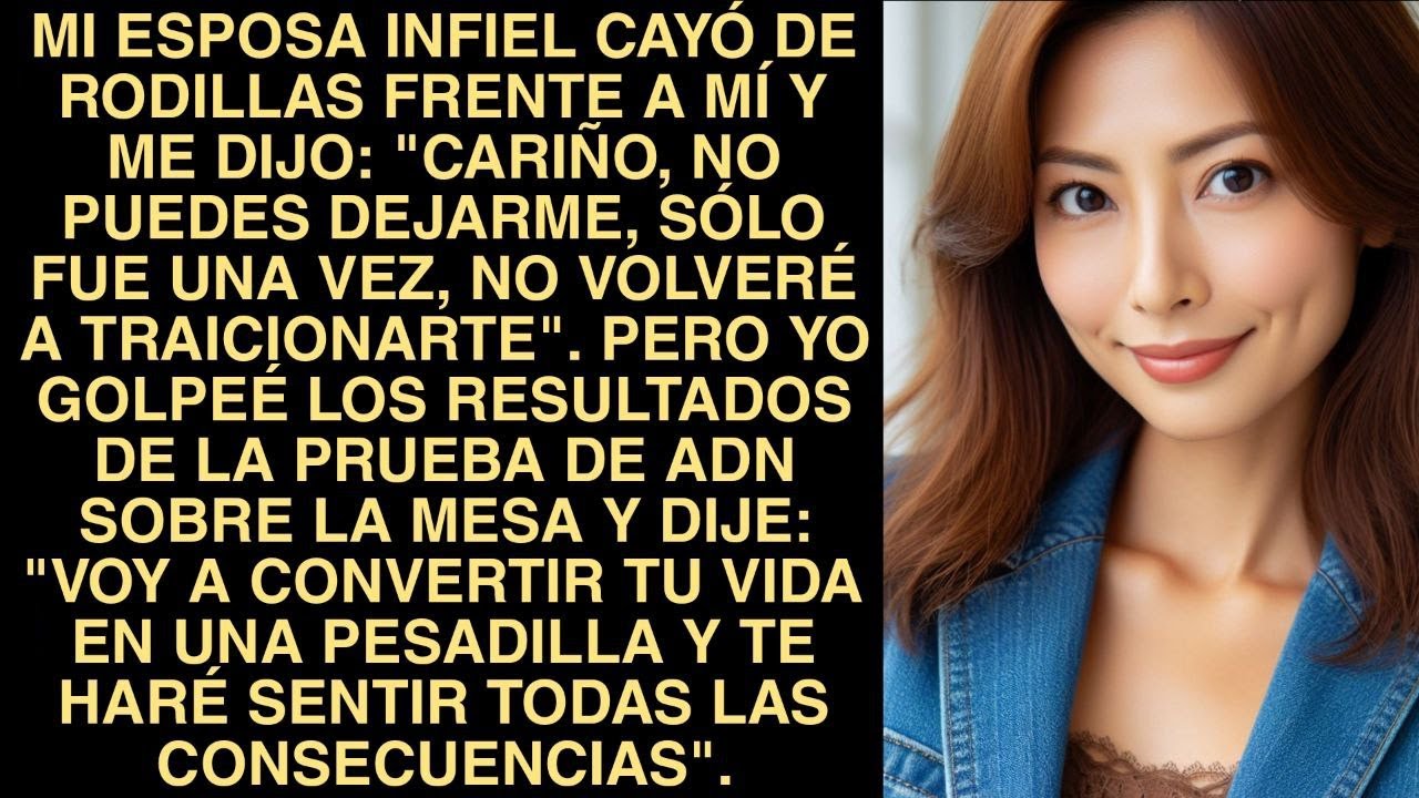 Mi Esposa Infiel Cayó De Rodillas Frente A Mí Y Me Dijo: "Cariño, No Puedes Dejarme, Sólo Fue Una