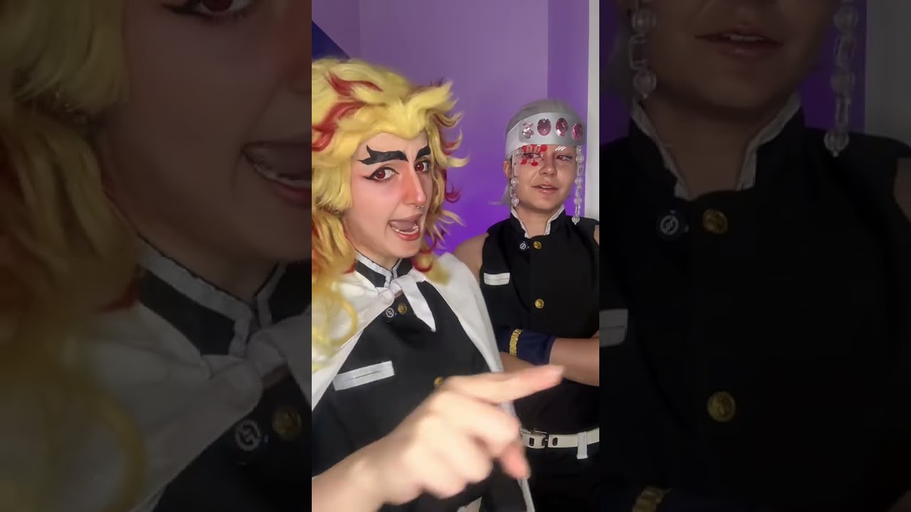 Rengoku e Uzui: por causa de você #uzui #rengoku #anime