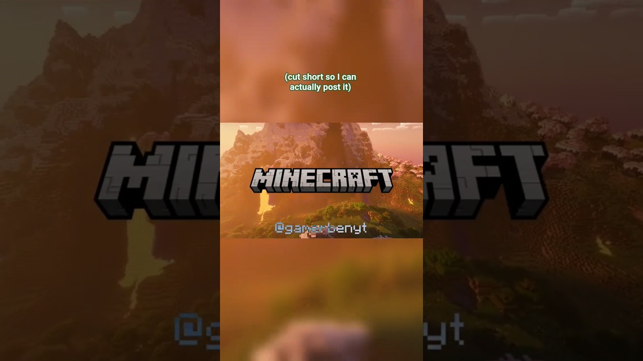 This is Minecraft | Tame Impala | #edit #giveawayyy #minecraft #mcyt #davinciresolve #premeirepro