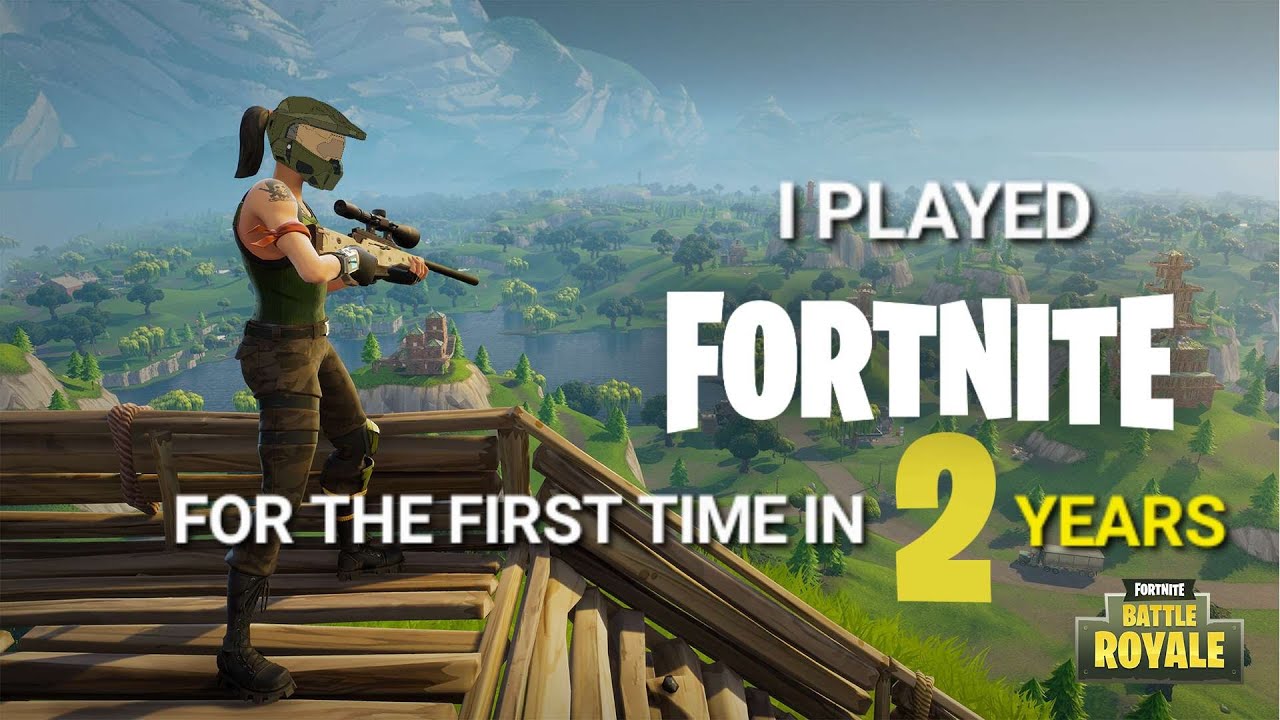I Played FORTNITE for the First Time in 2 YEARS... - YouTube