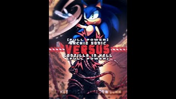 Archie Sonic Vs Godzilla In Hell #meme #edit #vsbattle #archiesonic #godzillainhell