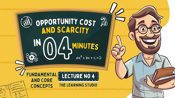 Opportunity Cost & Scarcity Explained | Why Choices Matter in Economics | Lec No 4 | Finance Series