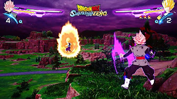 Goku Black Vs SSJ2 Cabba, SSJ2 Caulifla, & SSJ2 Teen Gohan! Very Hard CPU! DRAGON BALL Sparking ZERO