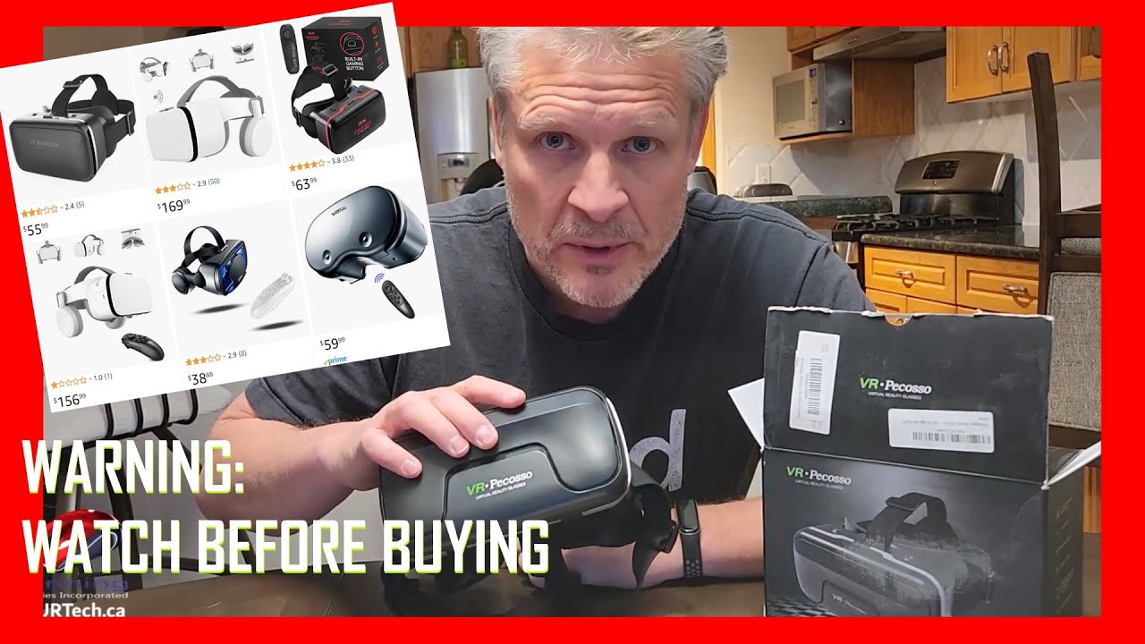 Are Phone Based 3D VR Glasses Good? VR Headset Review & - YouTube