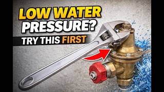 Fix Low Water Pressure in Your Whole House in 5 Minutes