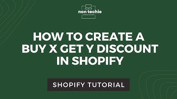 How to Create a Buy x Get Y Discount in Shopify