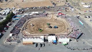 DJI Mavic Mini Drone Footage - Lind Combine Derby