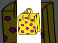 Cute Carry Bag 🛍️ Drawing Easy For kids