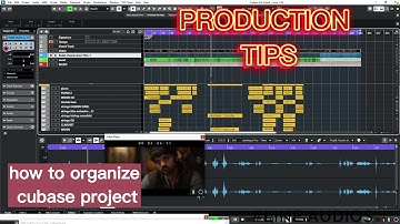 How to ORGANIZE your CUBASE project like a PRO - Workflow Improvements