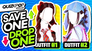 CHOOSE YOUR FAVORITE OUTFITS (KPOP GROUPS EDITION) 👗✨| QUIZ KPOP GAMES 2023 | KPOP QUIZ TRIVIA