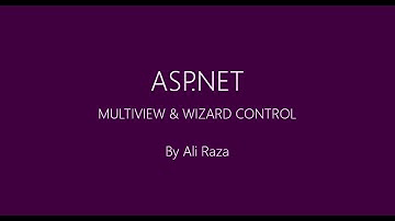 Lecture 13 : Wizard Control & Multi-view Control URDU