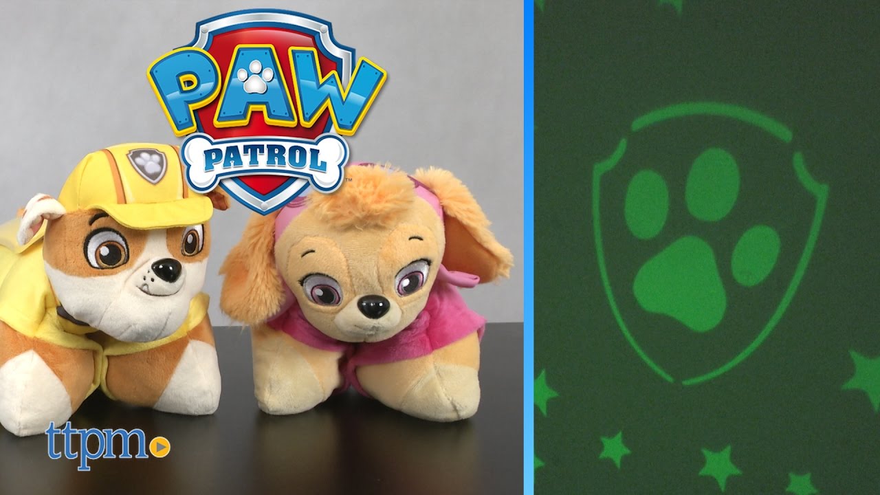 paw patrol plush pillow
