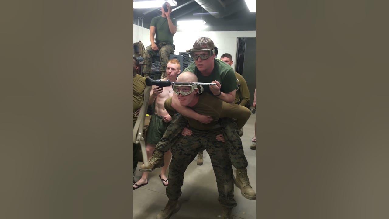It's all fun and games until the drill sergeant walks in! 😂